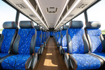 Lynwood Charter Bus Inside