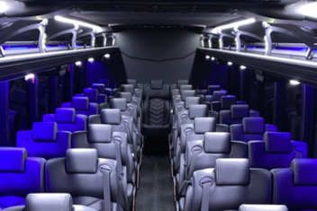 Lynwood Charter Bus Interior