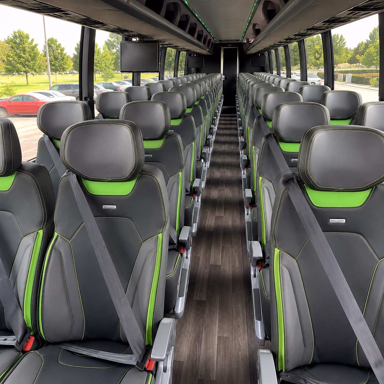 lynwood charter bus interior gallery