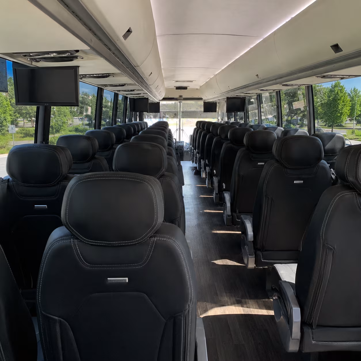 lynwood charter bus rental inside
