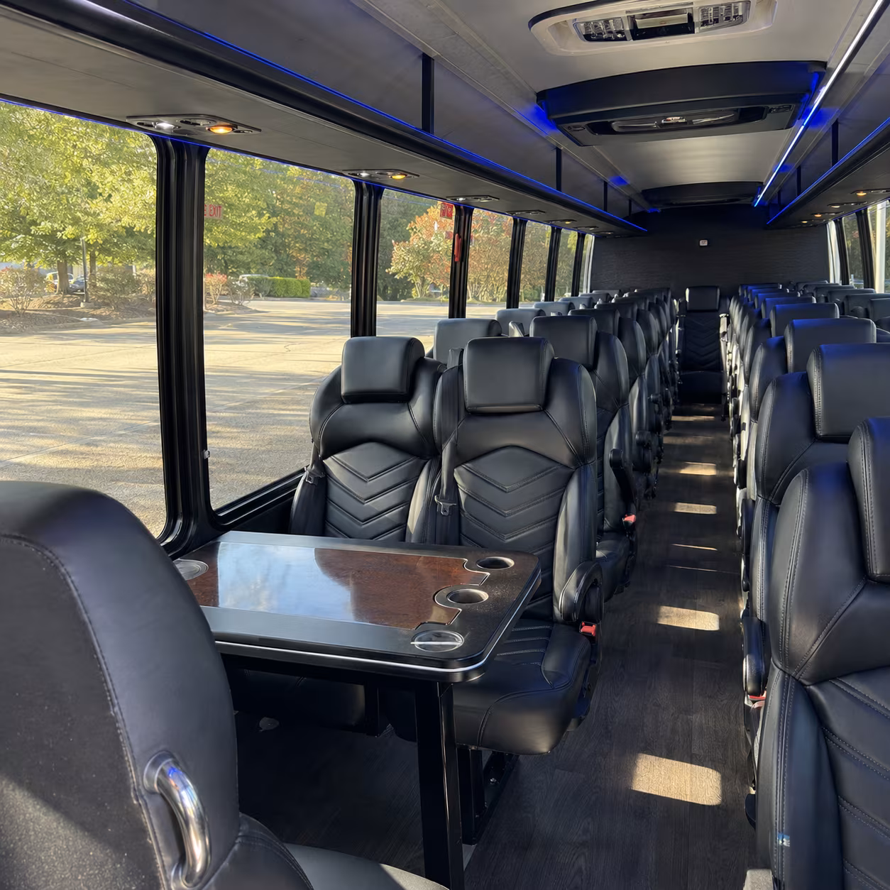 lynwood corporate event transportation onboard seating