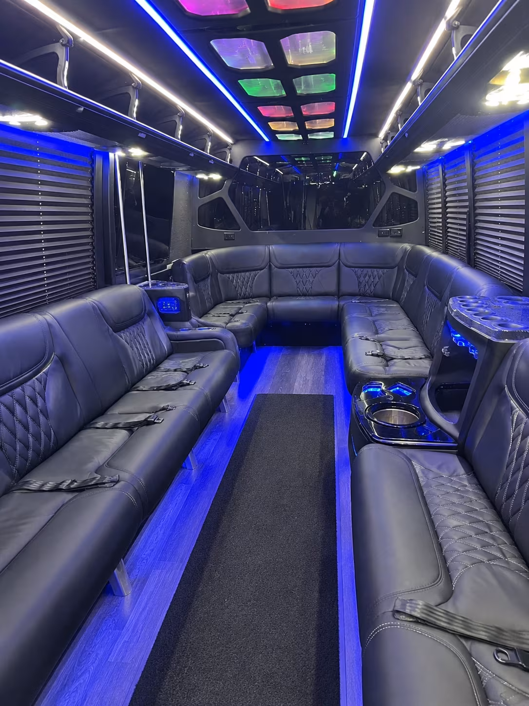 prom party buses from lynwood high school and firebaugh high school