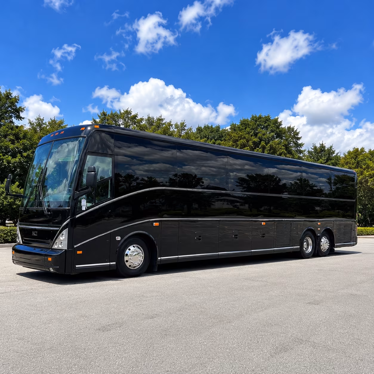 sofi stadium charter bus rentals from lynwood
